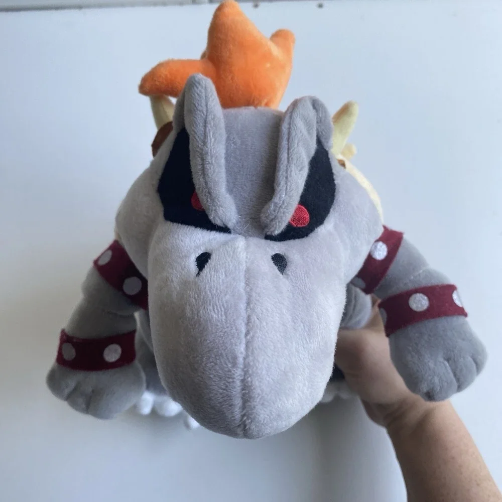 Super Mario Bros Dry‎ Bones Bowser Plush Stuffed Toy Nintendo San-ei Co. 10